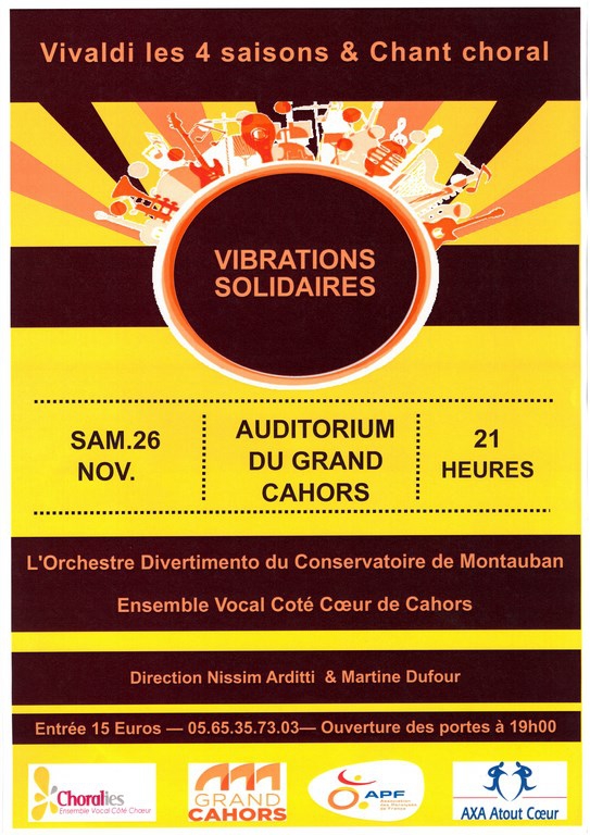 concert,"vibrations solidaires" apf46